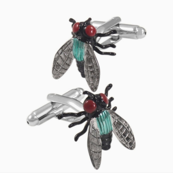 Fly Cufflinks - Picture 7 of 8